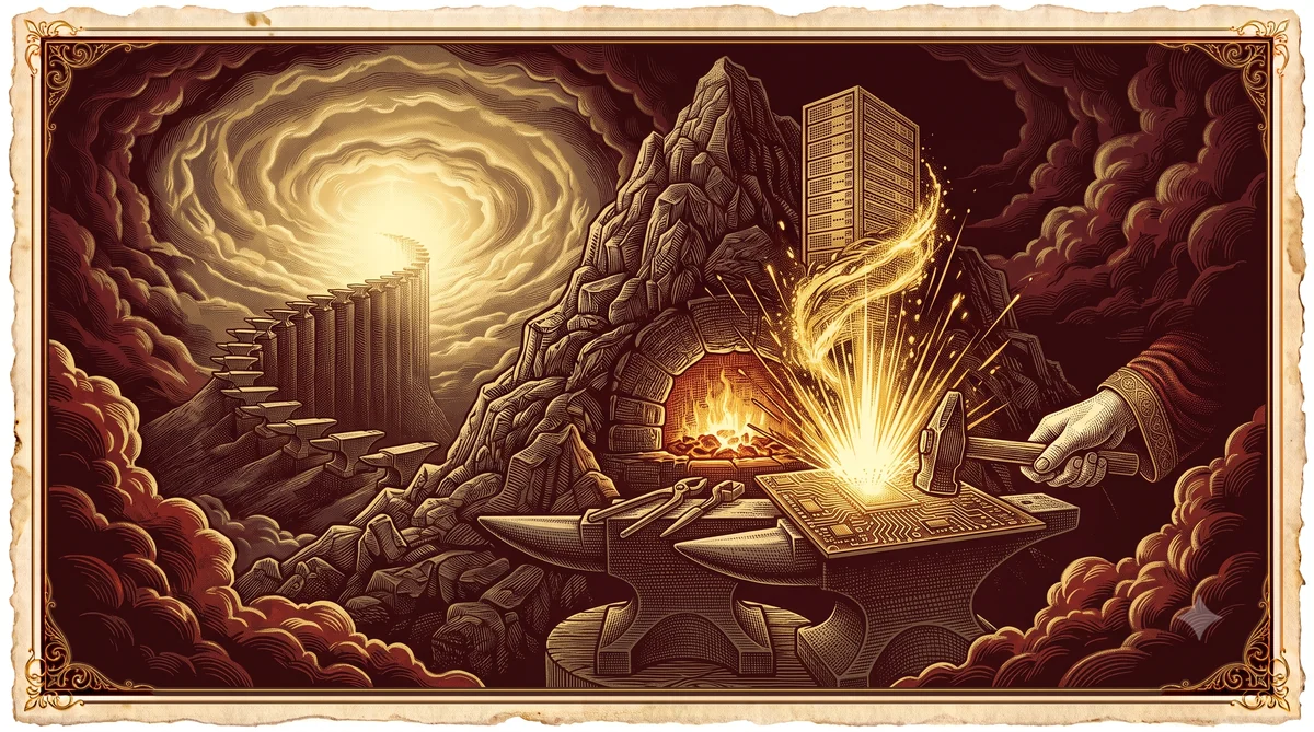 Illustration — The Foundation of Iron